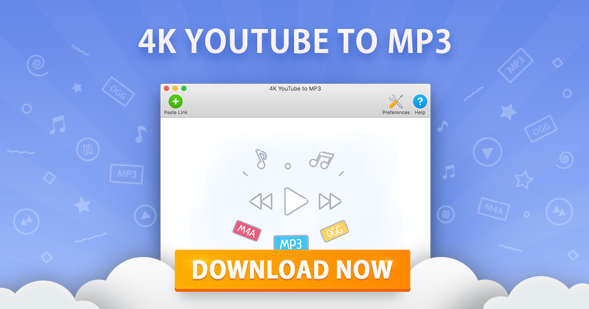 4K YouTube to MP3 v5.4.0.0096 下载YouTube视频转换为mp3工具