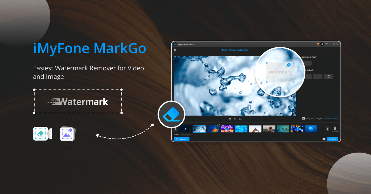 iMyFone MarkGo v2.7.0 AI视频和图像水印移除工具