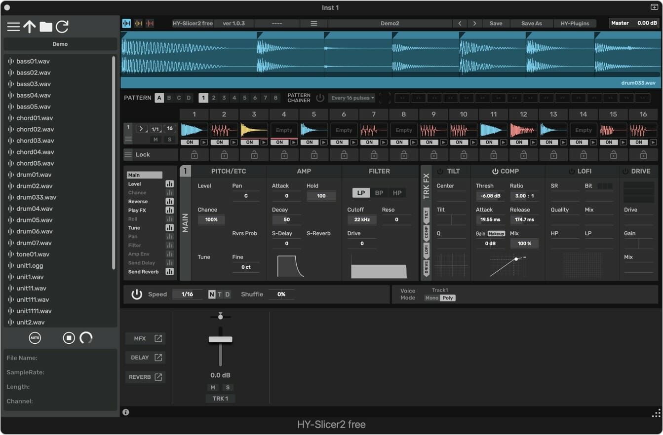 HY-Plugins HY-Slicer2 v1.1.0 采样器音频插件