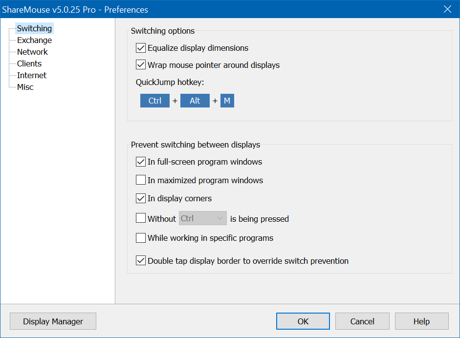 ShareMouse Enterprise v6.0.52 多台共享一个鼠标和键盘工具