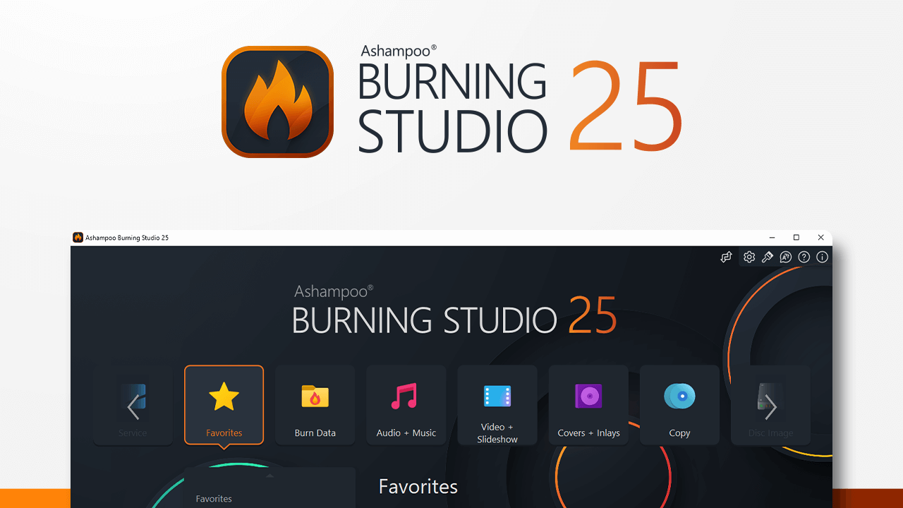 Ashampoo Burning Studio v25.0.2 综合性刻录软件