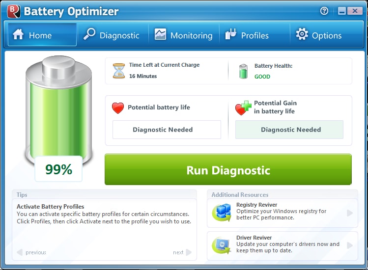 Battery Optimizer v3.2.3.6 优化电脑电池寿命软件