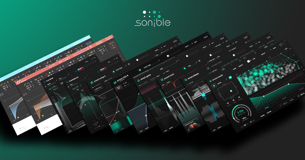 Sonible plug-ins full bundle 2023.3 音频插件捆绑包