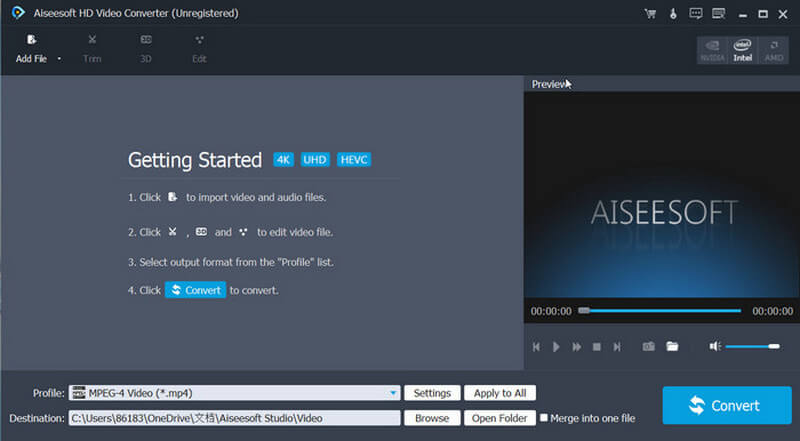 Aiseesoft HD Video Converter v9.2.36 高清视频转换器