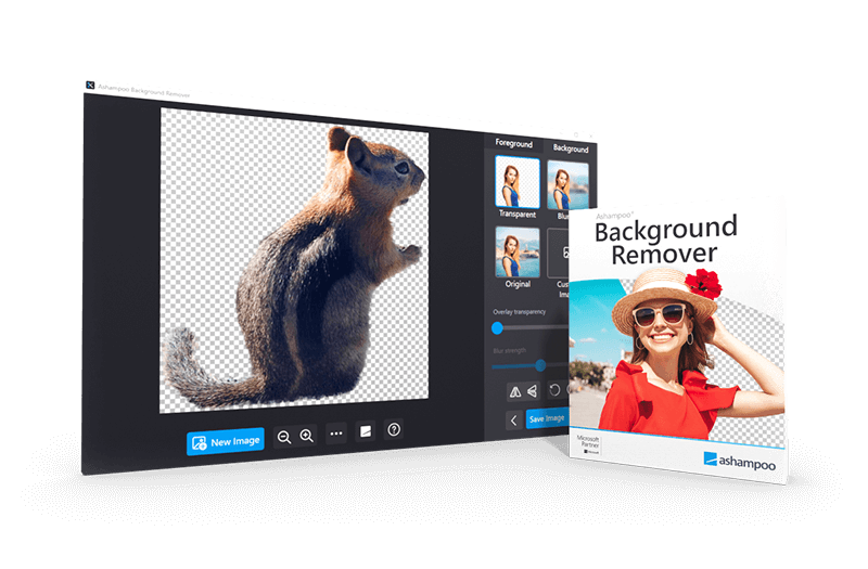 Ashampoo Background Remover v1.0.1 图片移除或更改背景软件