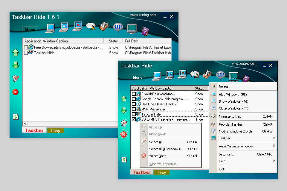 Taskbar Hide v3.2 任务栏隐藏工具