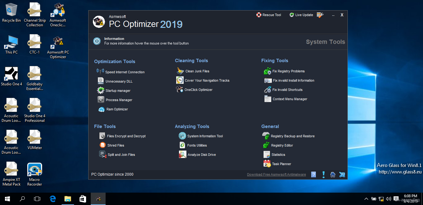 Asmwsoft PC Optimizer 2022 v13.2.3262 电脑优化软件