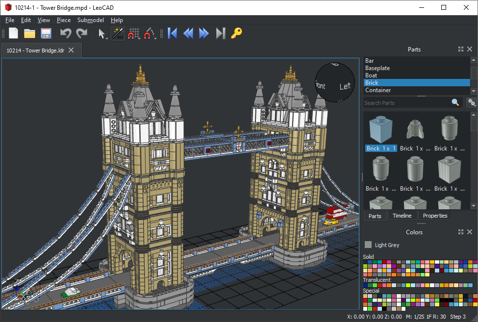 LeoCAD v23.03 建模3D视图软件