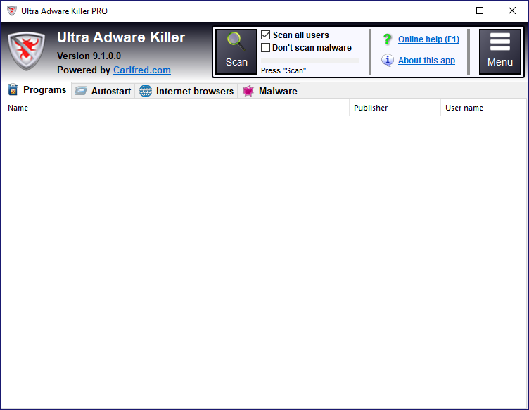 Ultra Adware Killer v10.9.1.0 广告软件清理工具