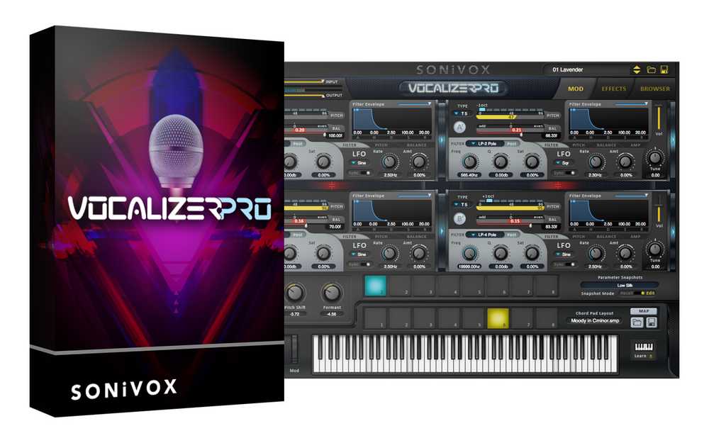 SONiVOX Vocalizer Pro v2.4.0 MIDI控制效果处理器插件