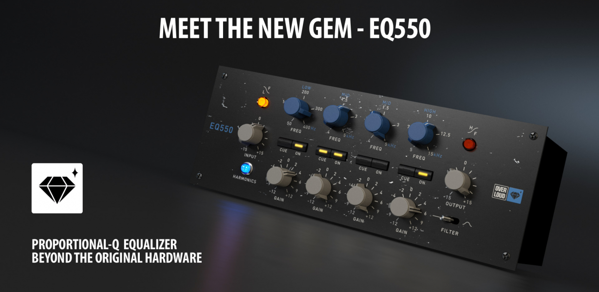 Overloud Gem EQ550 v1.1.6 滤波均衡器插件