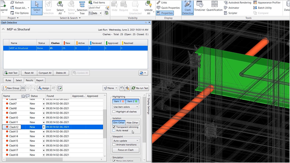 Autodesk Navisworks Simulate v2024 建筑设计项目审阅软件