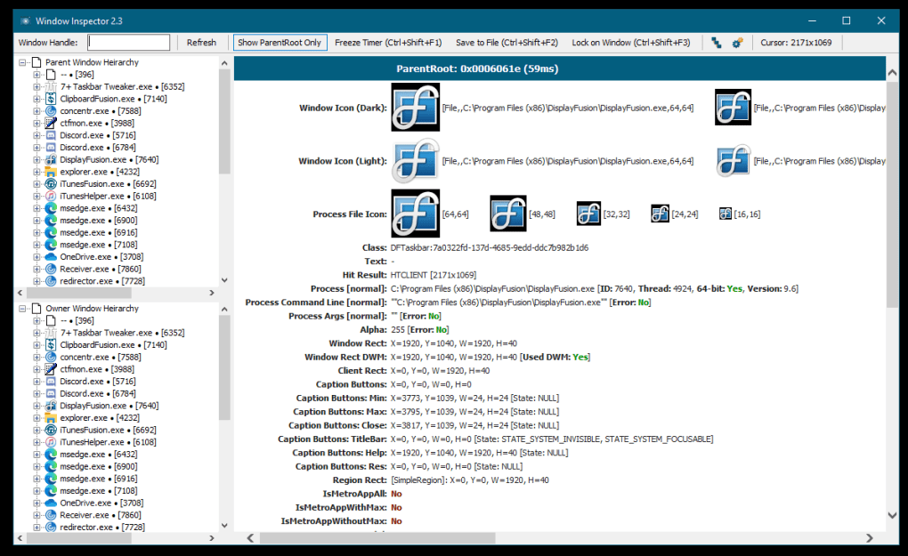 Window Inspector v3.4 窗口属性查看工具