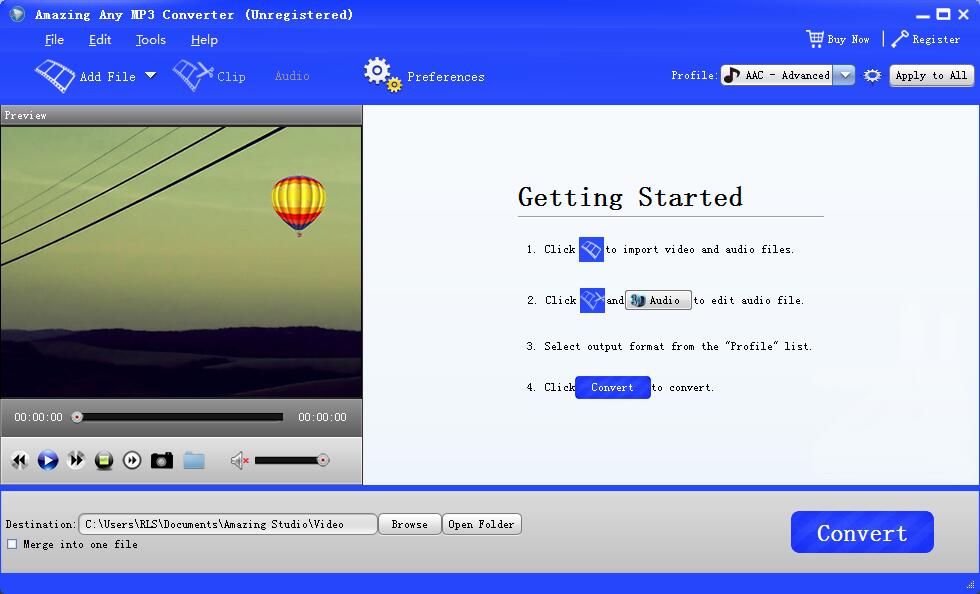 Any MP3 Converter v2024 9.9.9.12 免费音频转换软件