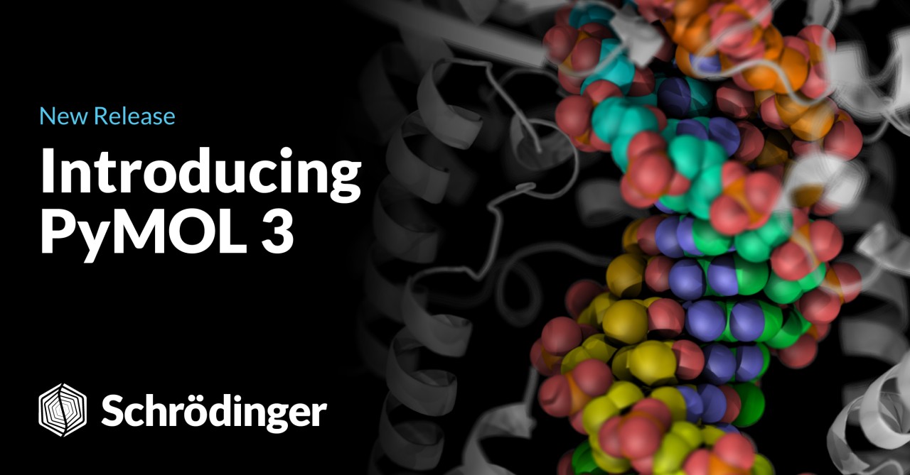 Schrodinger PyMOL v3.0.3 分子可视化和动画先进软件