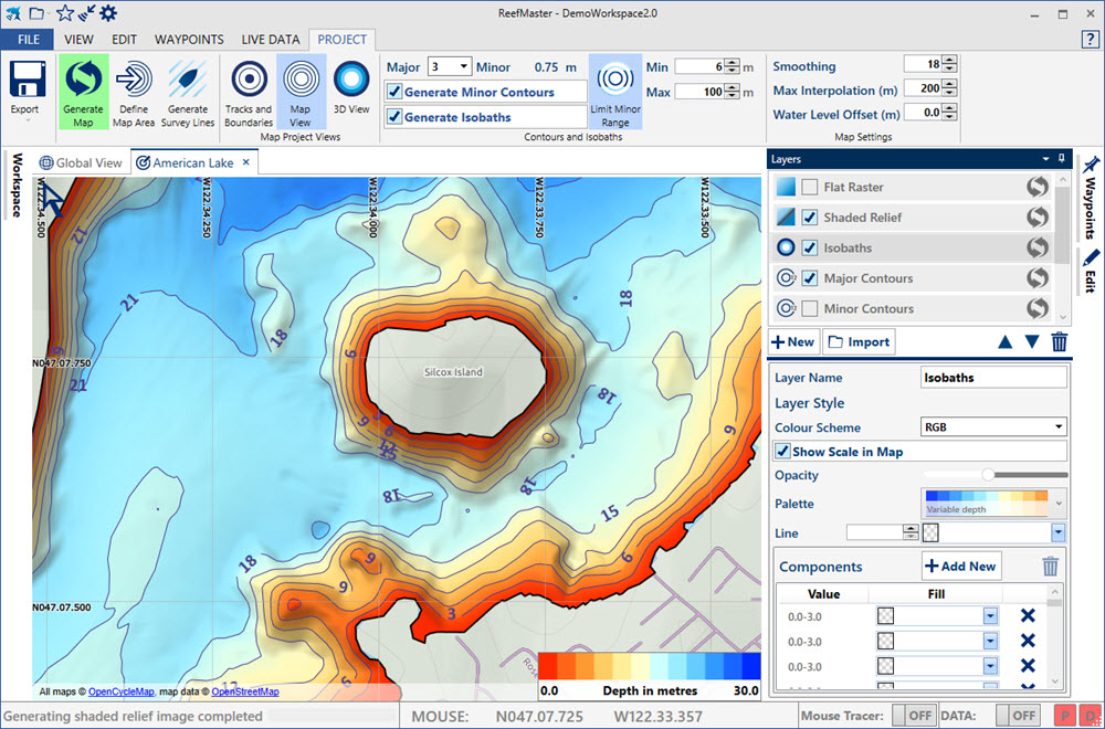 ReefMaster v2.2.57 水下地图制作软件