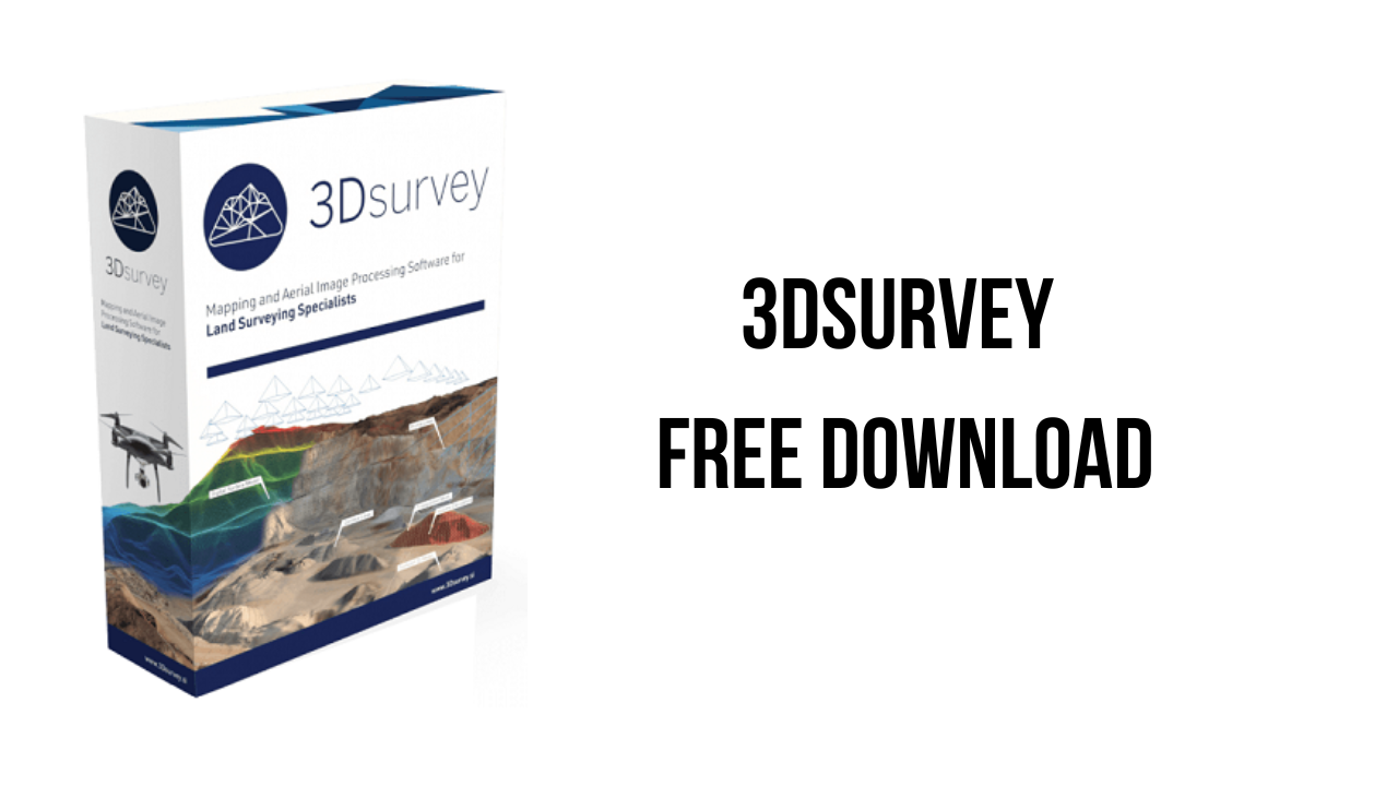 3Dsurvey v2.18.1 摄影测量软件