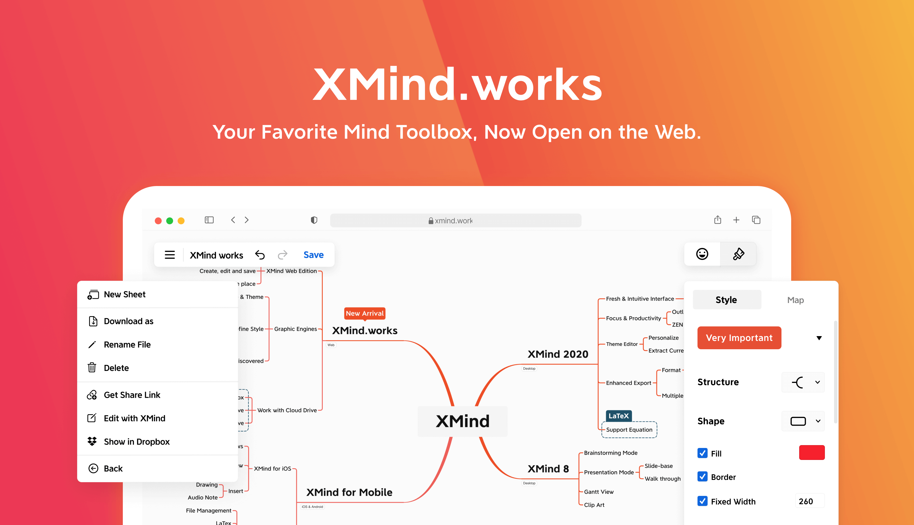 XMind 2024 v24.04.10291 头脑风暴和思维导图应用