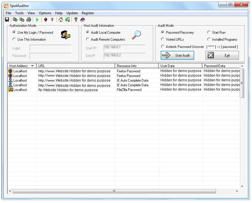 Nsasoft SpotAuditor v5.3.7.0 密码恢复工具