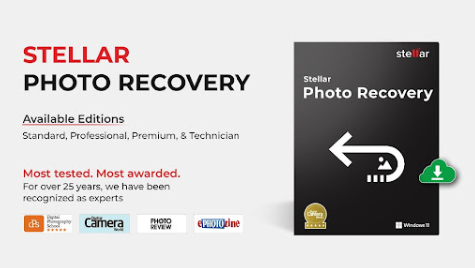 Stellar Photo Recovery Technician v11.8.0.0 照片恢复软件