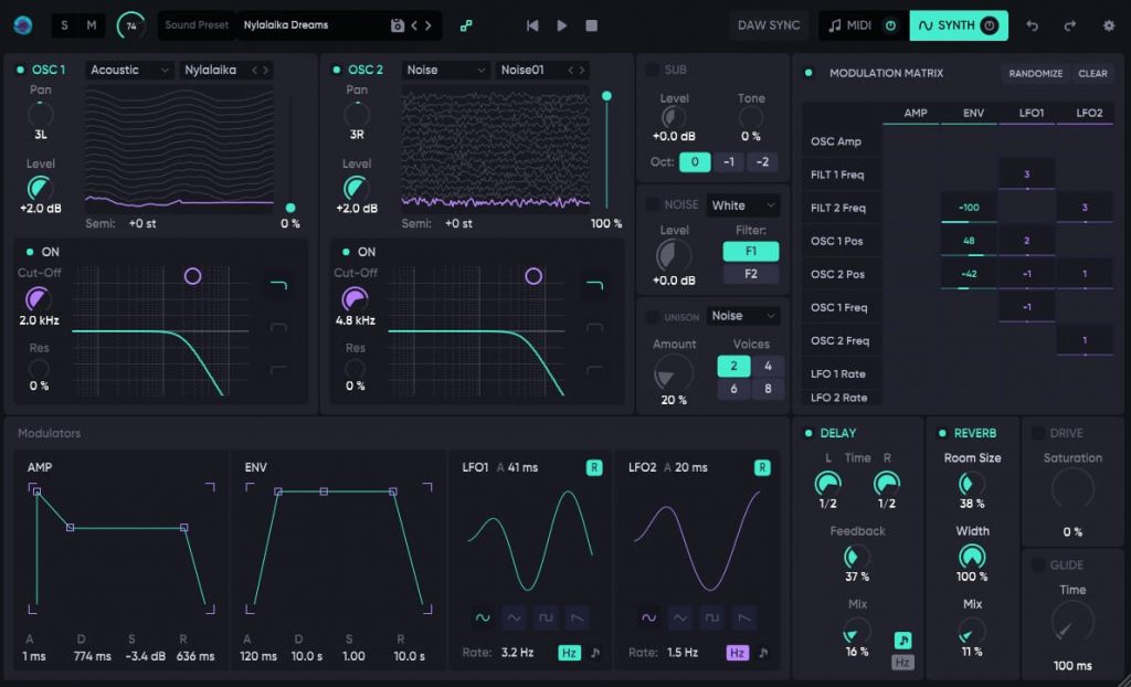 Hexachords Orb Producer Suite v3.0.5 旋律和贝斯线AI插件