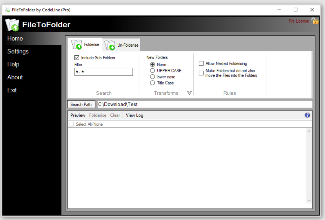 CodeLine FileToFolder v6.2.1.0 文件管理工具