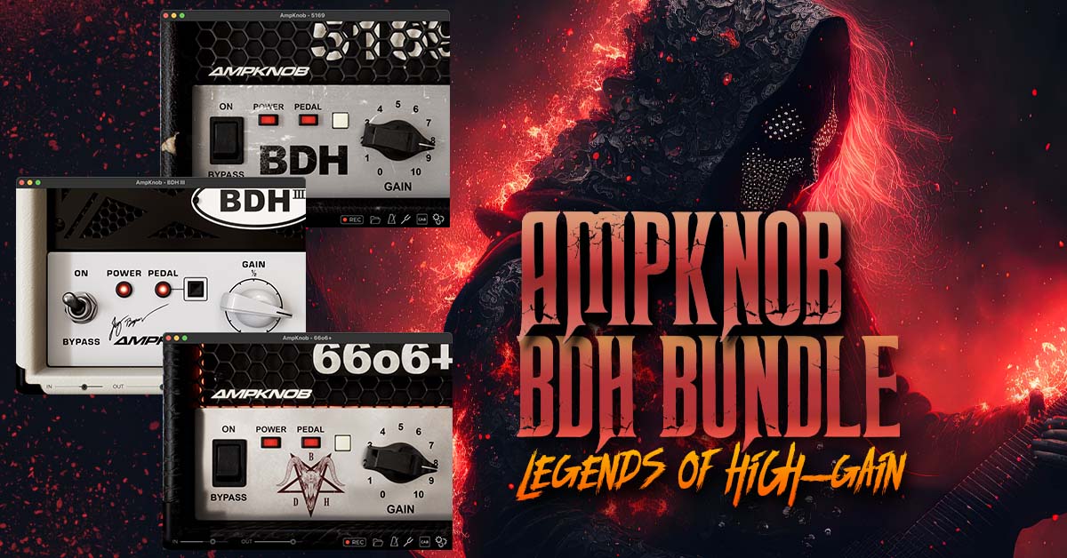 Bogren Digital AmpKnob BDH Bundle 2024.4 吉他放大器仿真插件包