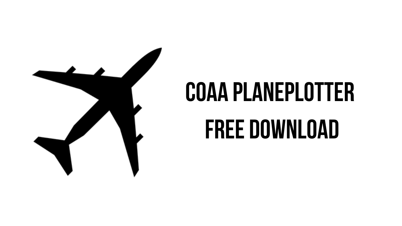 COAA PlanePlotter v6.6.7.9 定位和绘制飞机图表工具