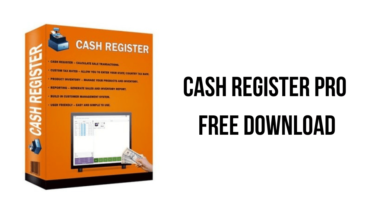 Cash Register Pro v3.0.7 收银机/库存系统软件