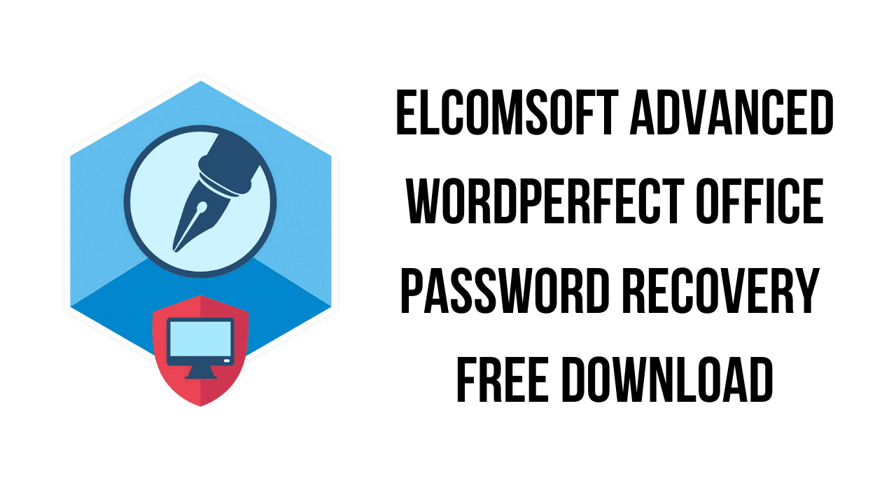 Advanced WordPerfect Office Password Recovery v1.39.2549 密码恢复工具