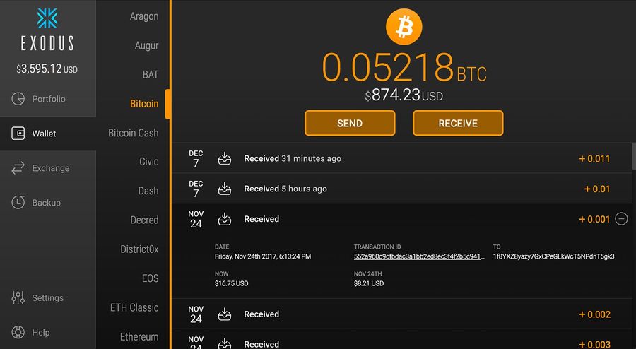 Exodus v23.7.31 电子货币兑换软件
