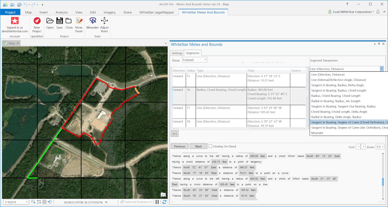 Metes and Bounds Pro v6.2.1 绘制地契界线的软件