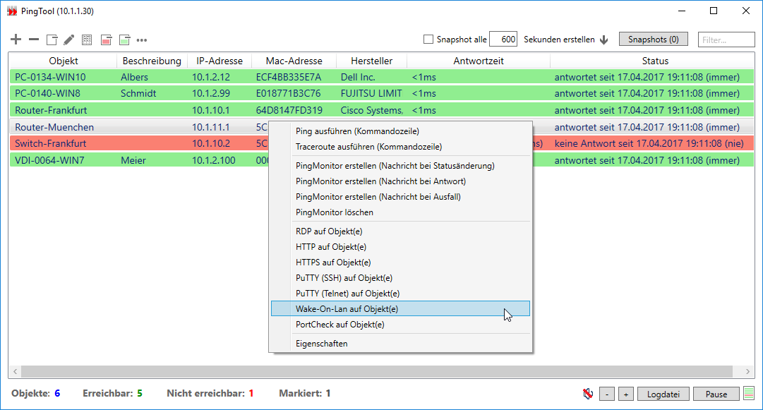 PingTool v4.1.0.48 TCP端口检查工具