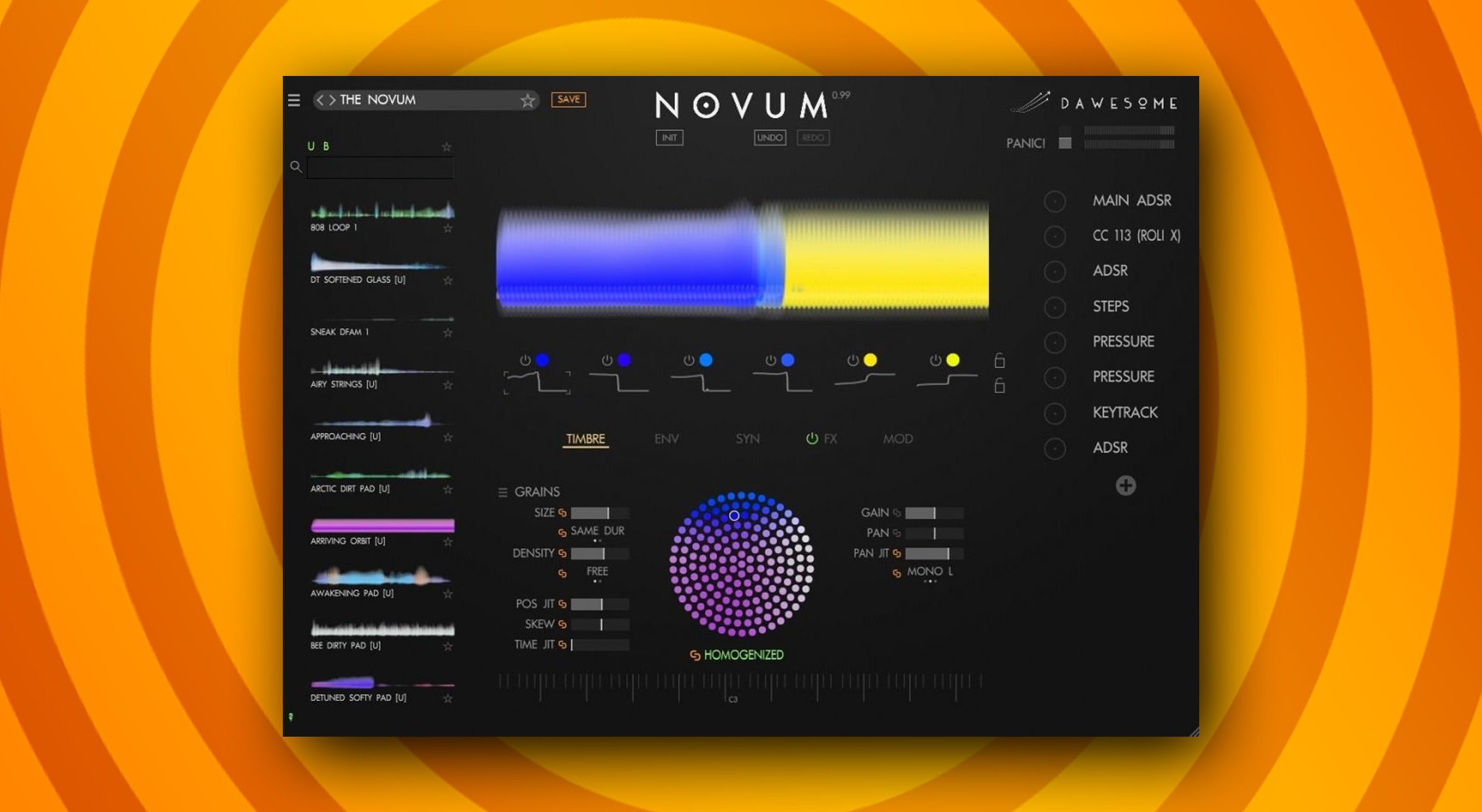 Dawesome Novum v1.17 乐器采样音频插件