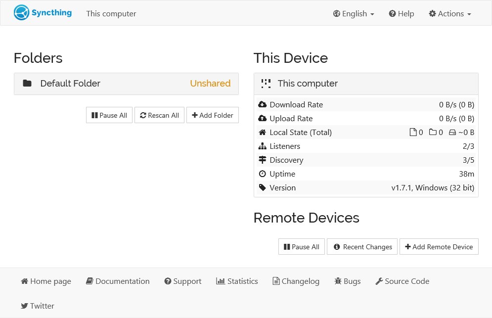 Syncthing v1.27.8 文件同步程序