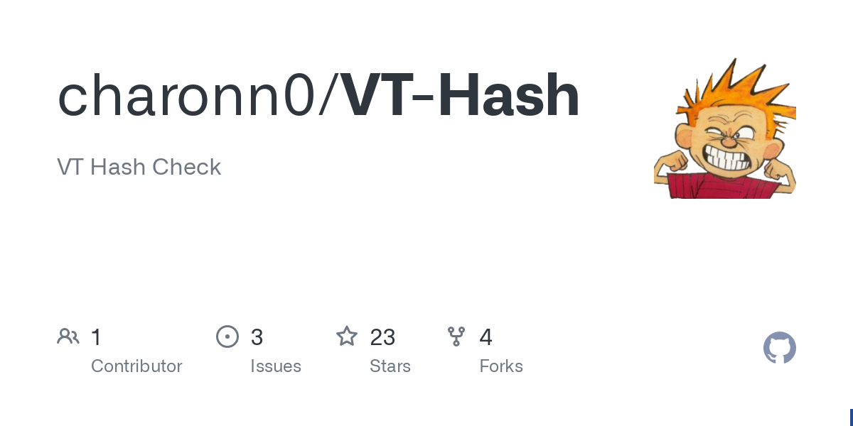 VT Hash Check v1.66 管理器上下文菜单工具