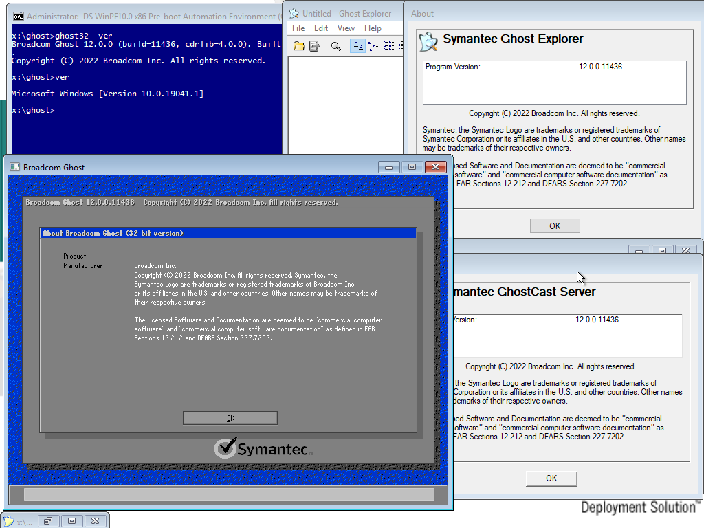 Symantec Ghost Boot CD v12.0.0.11573 系统备份与恢复软件