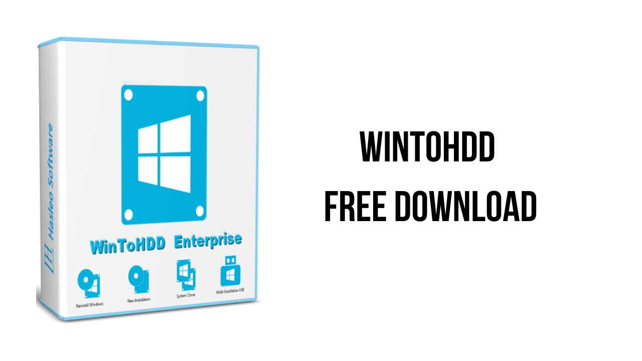 WinToHDD Portable v6.5 CD/DVD/USB 驱动器