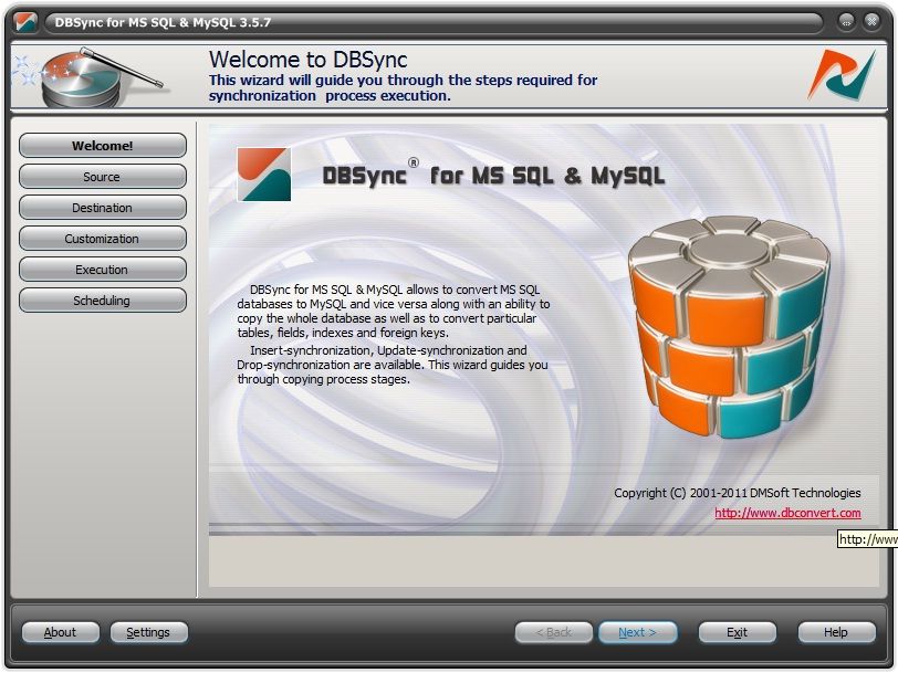 DMSoft DBSync for Access and PostgreSQL v4.2.6  转换和同步工具