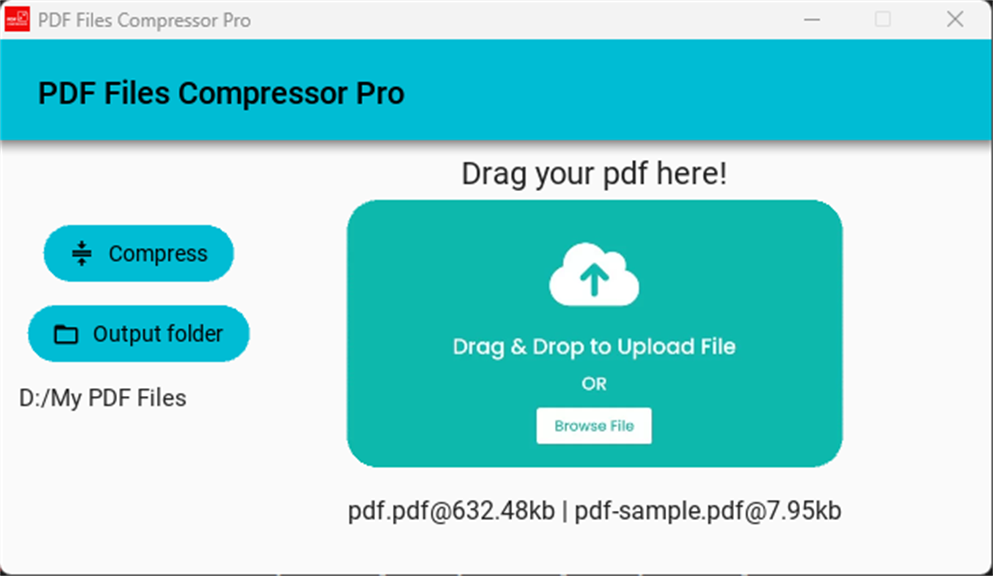 PDF Files Compressor Pro v1.1.0 压缩PDF文件工具