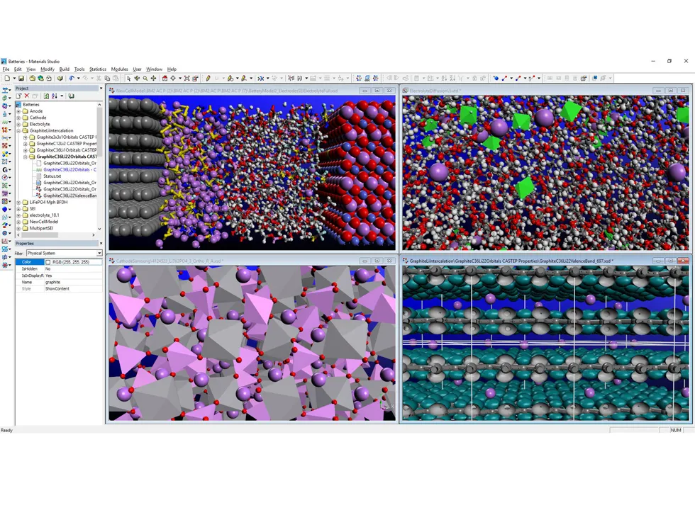 DS BIOVIA Materials Studio 2023 v23.1.0.3829 建模和仿真环境软件