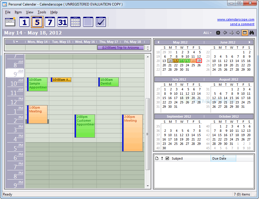 Calendarscope v12.5.2.3 日历软件