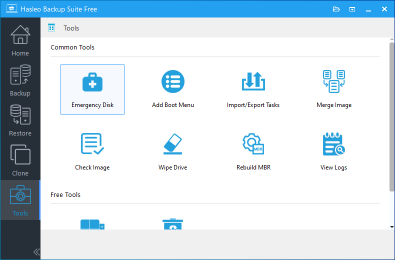 Hasleo Backup Suite WinPE v4.8.0 备份/克隆和恢复工具