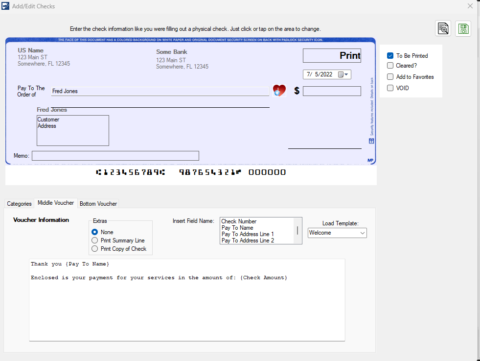 Print Checks Deluxe v1.67 企业级支票打印软件