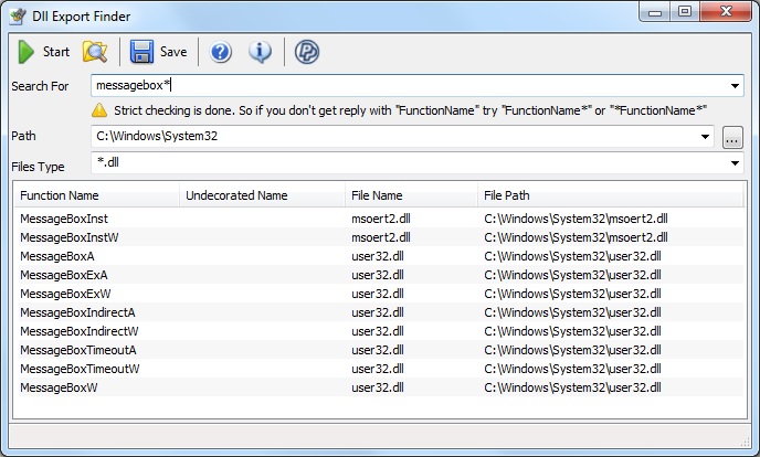 Dll Export Finder v1.5.7 DLL导出函数查找工具