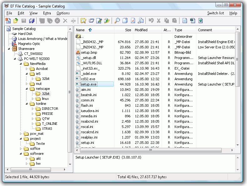 EF File Catalog v24.06 管理文件和文件夹工具