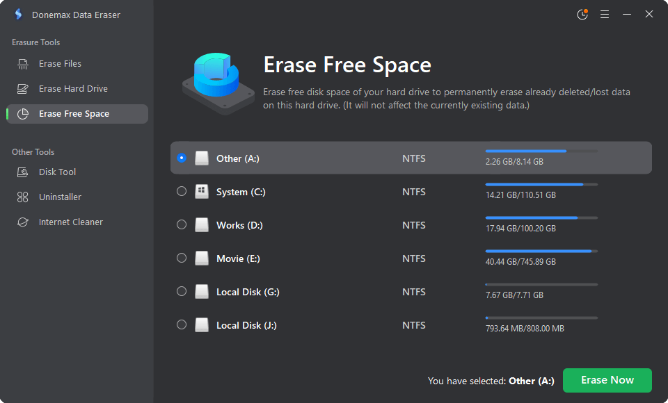 Donemax Data Eraser Enterprise v2.0 数据擦除软件