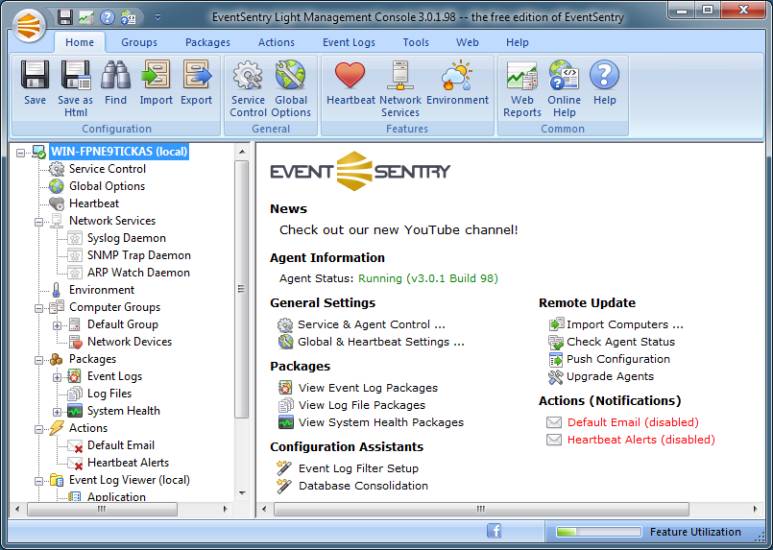 EventSentry Light v5.1.1.106 事件日志监控工具