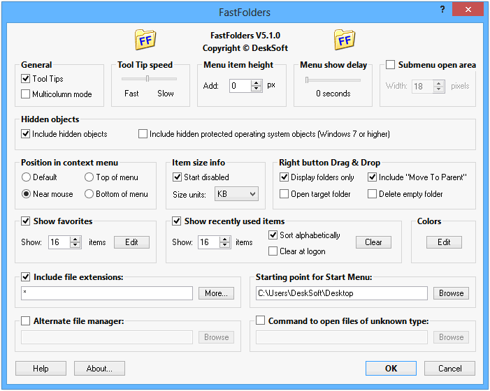 FastFolders v5.14.1 管理和访问内容目录工具