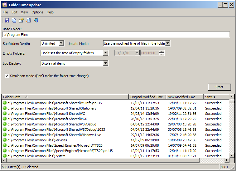 FolderTimeUpdate v1.72 更改文件和文件夹时间工具